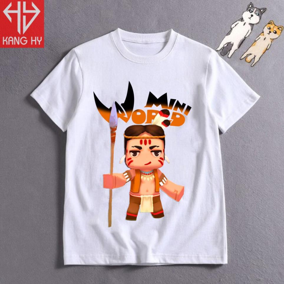 Áo thun trẻ em mini world nhân vật KAKA F014