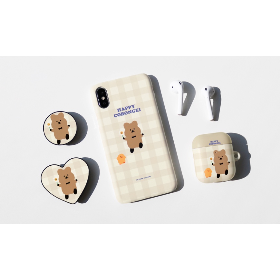 Korean earphone case Korea  MoMoCase purchase Compatible for Airpods case key ring