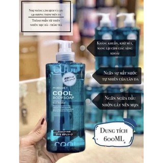 Sữa tắm hương bạc hà dành cho Nam