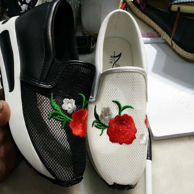 Slip on nâng đế, ảnh thật