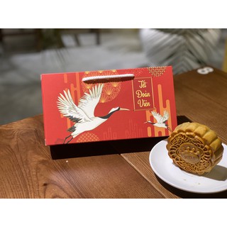 Hộp Trung Thu 2 Bánh Mẫu 2020 - Hộp Bánh Trung Thu Hạc Đỏ