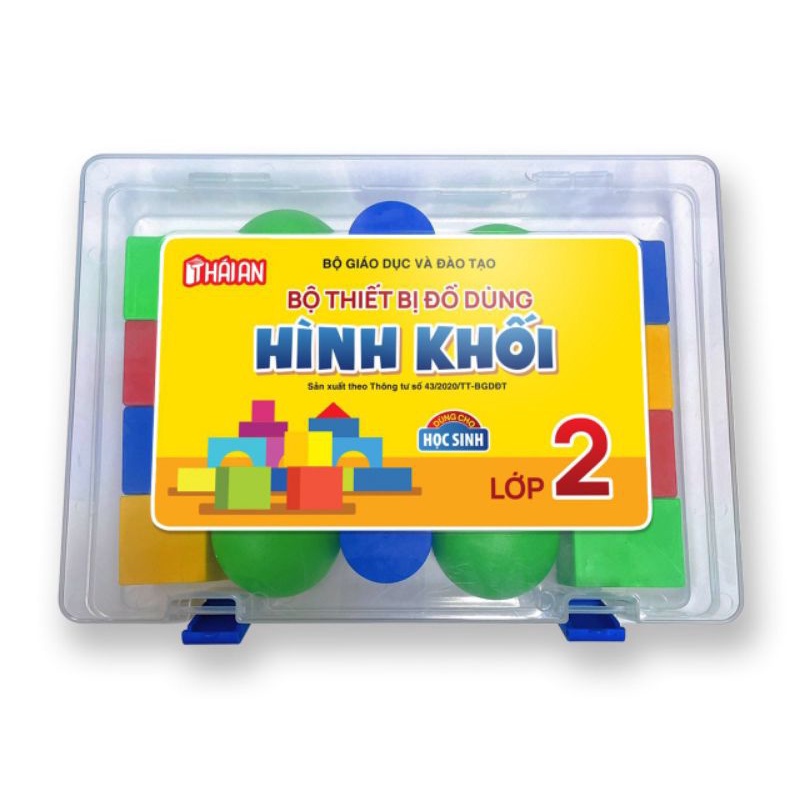 Hộp Hình khối lớp 2.