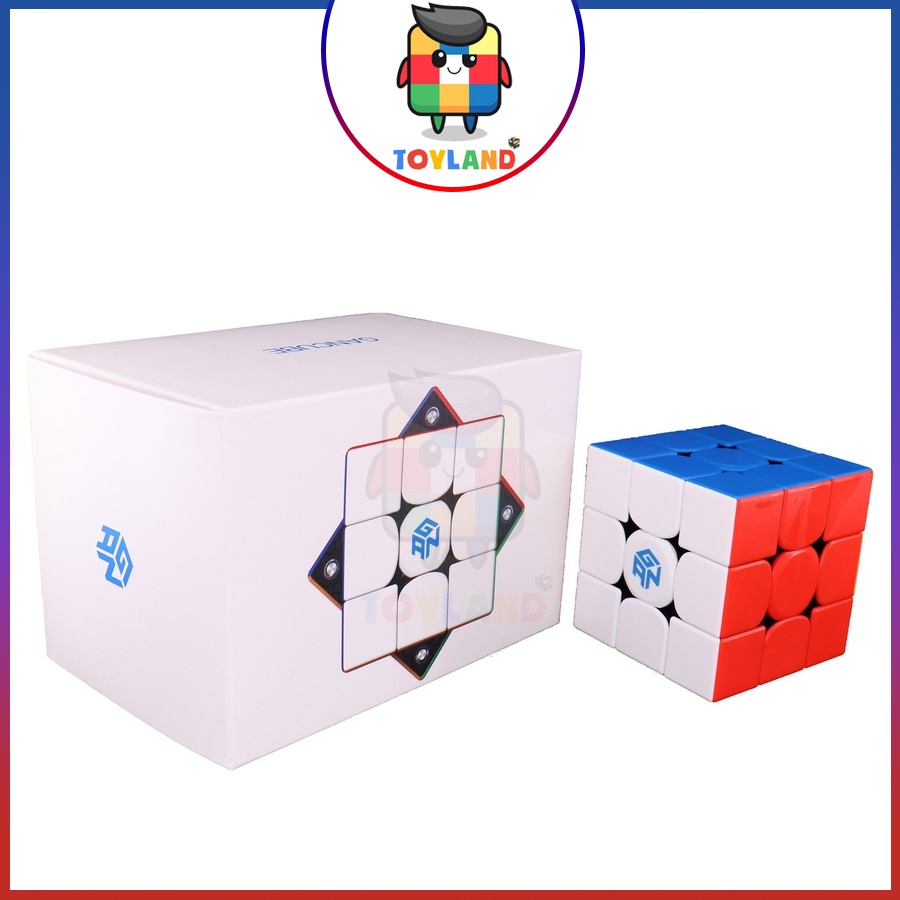 Rubik 3x3 Gan 354M V2 Stickerless Có Nam Châm Rubic Gan 354 V2 M 3 Tầng 3x3x3 Đồ Chơi Lắp Ráp Xếp Hình
