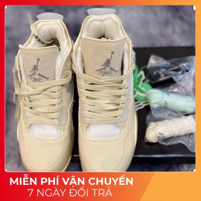 Giày thể thao sneakers JD4 nam nữ tăng chiều cao chất liệu da chịu nhiệt đế tăng chiều cao êm chân chống trơn trượt AT11