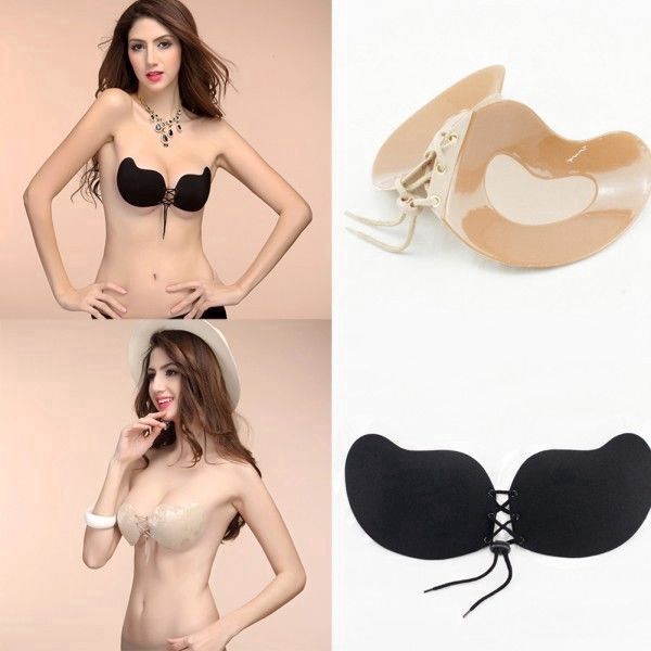 Áo lót dán nâng ngực tàng hình cổ chữ V khoét sâu