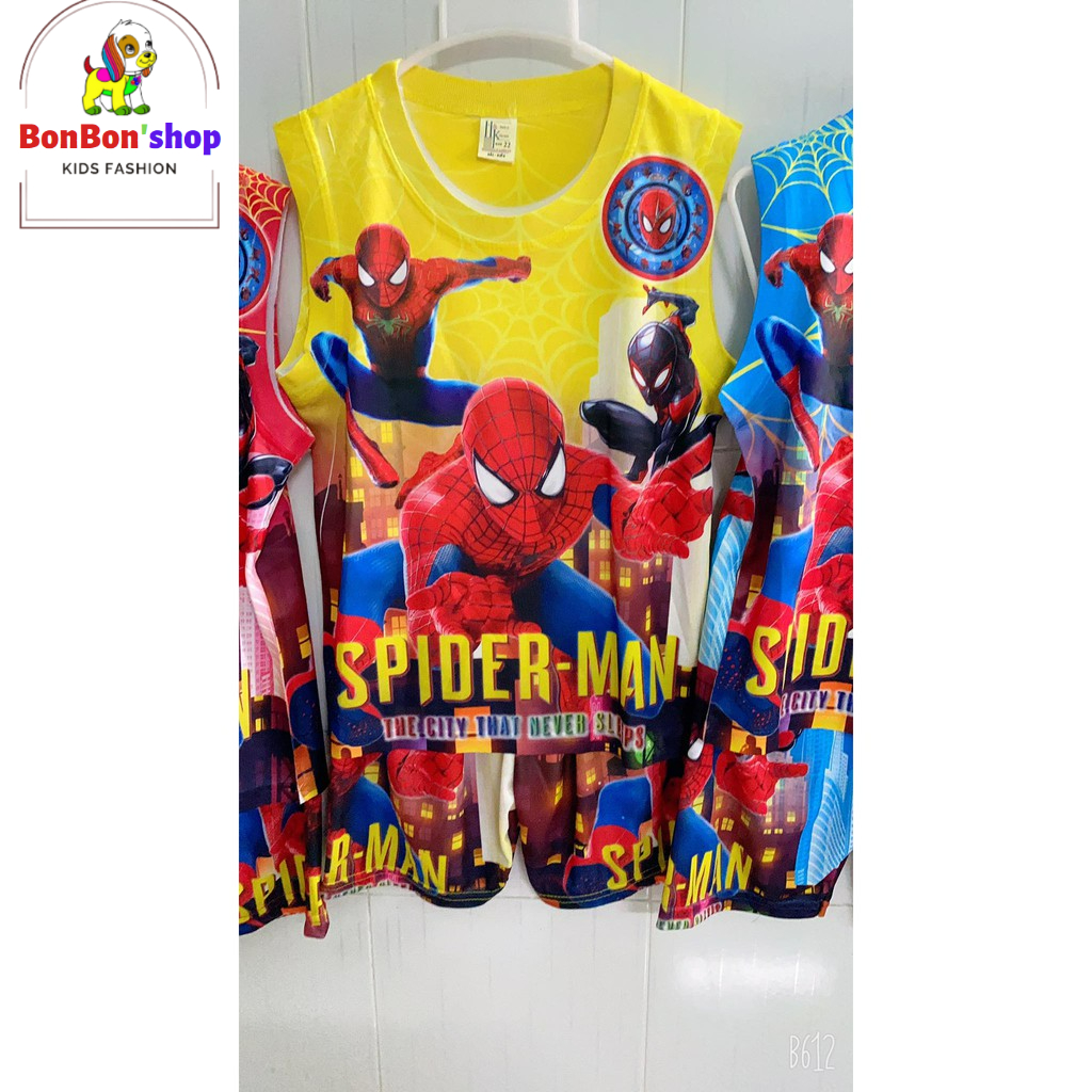 3DSNN03_BỘ SÁT NÁCH SIÊU NHÂN CHO BÉ TRAI, BỘ MẶC HÈ CHO BÉ