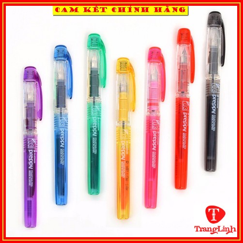 Bút máy Preppy nhật bản, F03 tím - Bút mực tiểu học ngòi siêu trơn siêu bền - tranglinh
