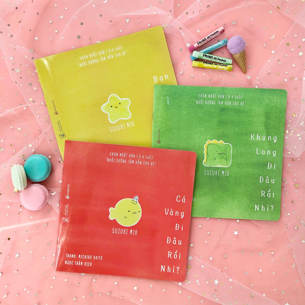 Sách Ehon - Combo 9 cuốn "Đi đâu thế" và "Maru" - Ehon Nhật Bản cho bé 2-6 tuổi | BigBuy360 - bigbuy360.vn