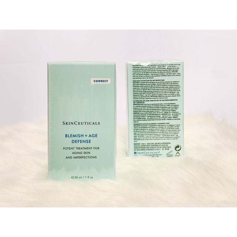 Serum giảm mụn SkinCeuticals Blemish + Age Defense 30ml Pháp