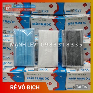 Nguyên thùng khẩu trang y tế XUÂN LAI ( 2500 chiếc) - Hàng chính hãng