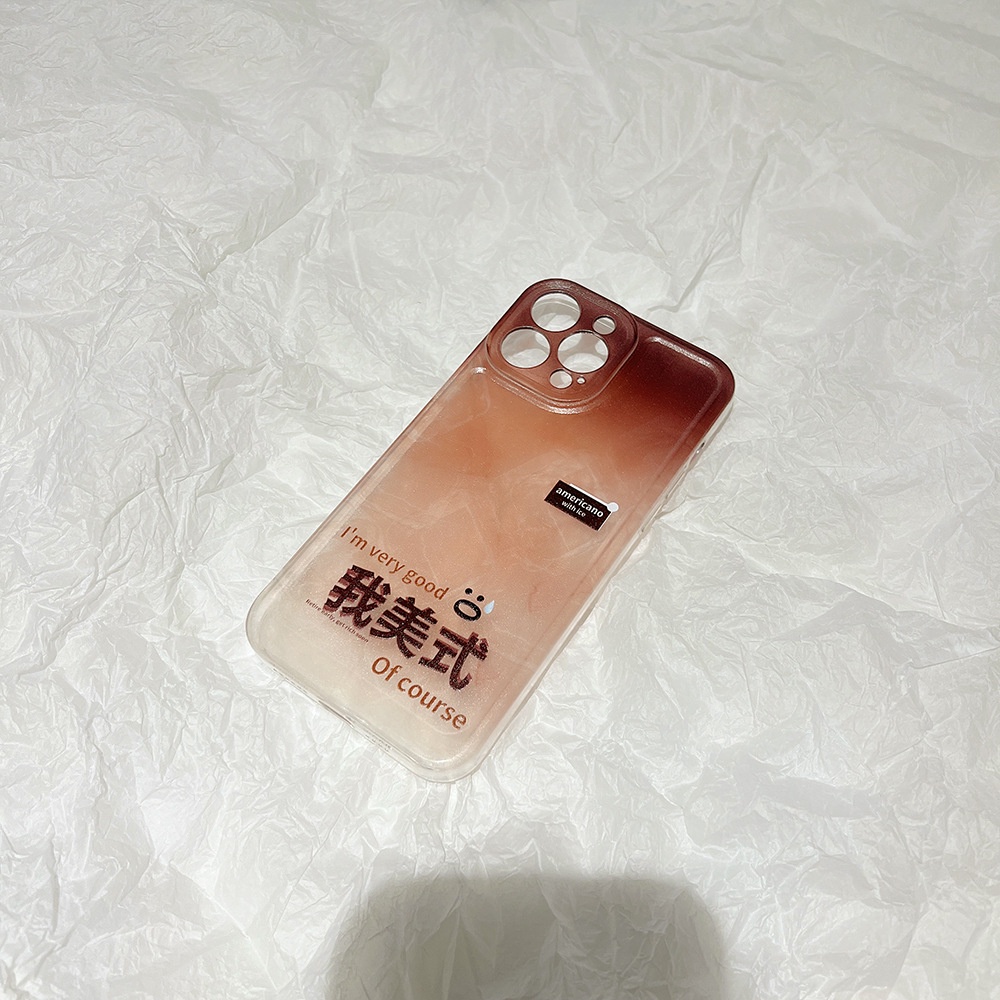 Ốp Điện Thoại TPU Silicone Màu Gradient Cho ốp iPhone 11 pro max X Xr Xs 7 8 14 Plus Se 2020 12 pro max 13