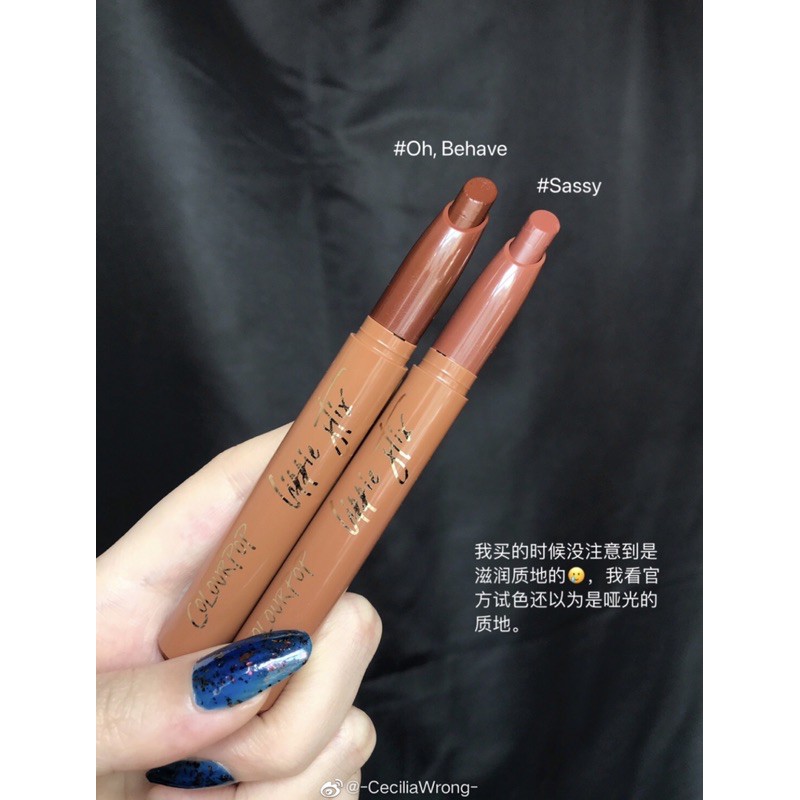 Son thỏi bút chì Lippie Stix của Colourpop