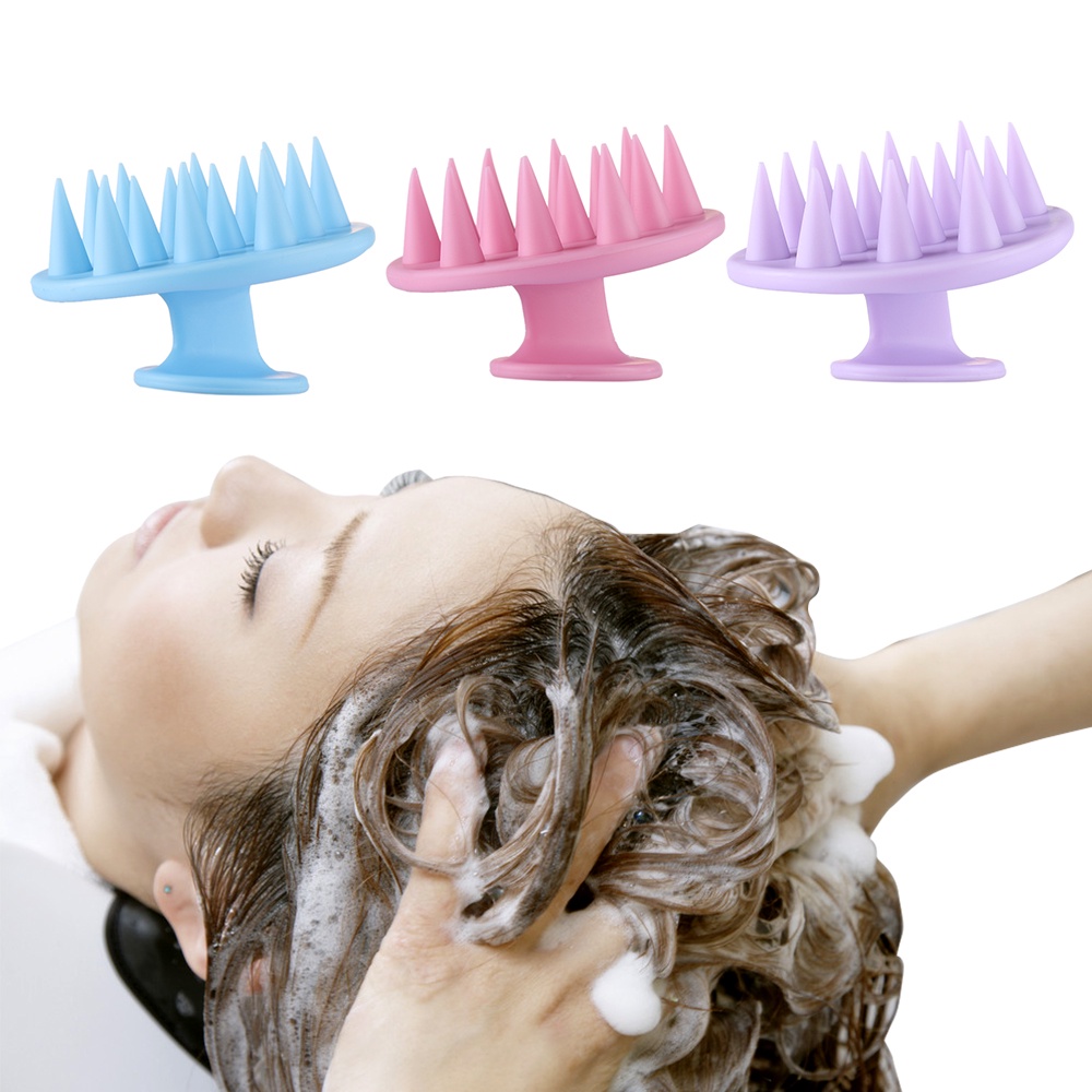 [Hàng mới về] Lược mát xa da đầu cầm tay 10mk