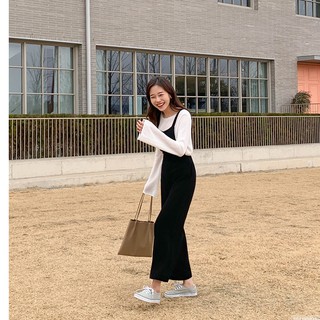 Jumpsuit Quần Dài Đơn Giản