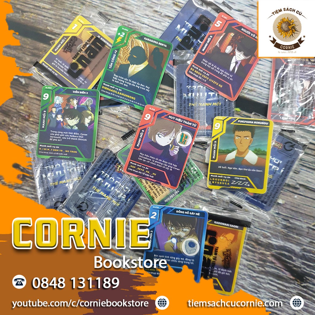 Thẻ Toonies CONAN - Trò Chơi Mưu Trí