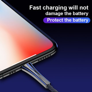 Cáp Sạc Nhanh KAXOE Cho Điện Thoại / Android Micro Usb / Type-c Có Đèn Led 5a