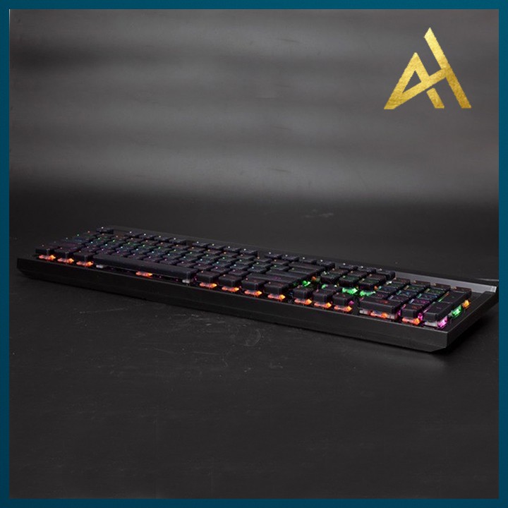 Bàn Phím Cơ Gaming Keycap Xuyên Led Đổi Màu BOSSTON MK921 Bàn Phím Máy Tính Laptop Có Dây Keyboard Chơi Game