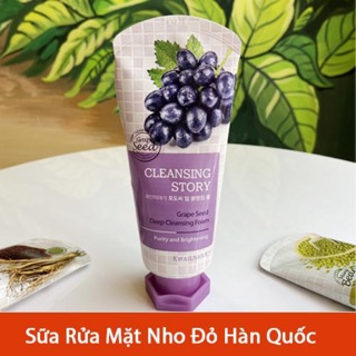 SỮA RỬA MẶT KWAILNARA NHO HÀN QUỐC