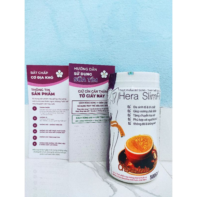 Liệu Trình 2 Hộp Sữa Giảm Cân Hera Slimfit 500g❤Giảm Cân Nhanh❤Giảm Cân Hiệu Quả, An Toàn | BigBuy360 - bigbuy360.vn