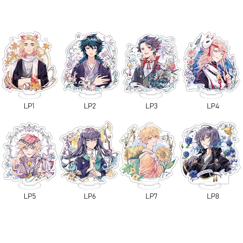 Mô Hình Nhân Vật Kimetsu No Yaiba Có Giá Đỡ Bằng Acrylic Độc Đáo