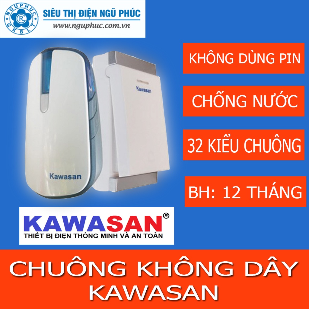 Chuông cửa không dây KW-DB818