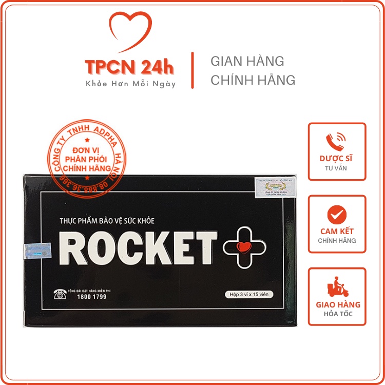 Rocket+ Sao Thái Dương - Đẳng Cấp Phái Mạnh