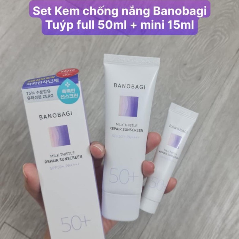 Kem chống nắng Banobagi Milk Thistle Repair Sunscreen SPF50+ PA++++ Hàn Quốc