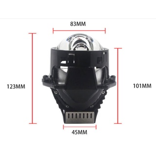 BiLed A20 mắt ếch 3 inch 55W , trợ pha