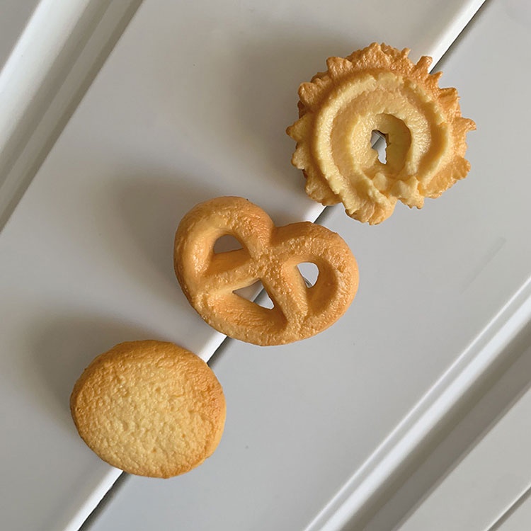 Kẹp tóc hình bánh quy xốp giả hàn quốc hot K23