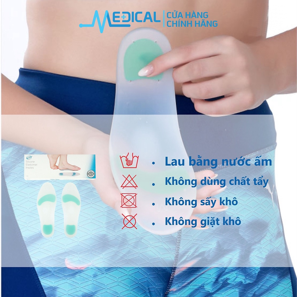 Đệm bàn chân silicone United Medicare (I02) bảo vệ hiệu quả - MEDICAL