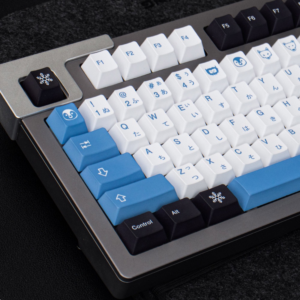 Keycap GMK Arctic 129 nút in nhiệt dành cho bàn phím cơ