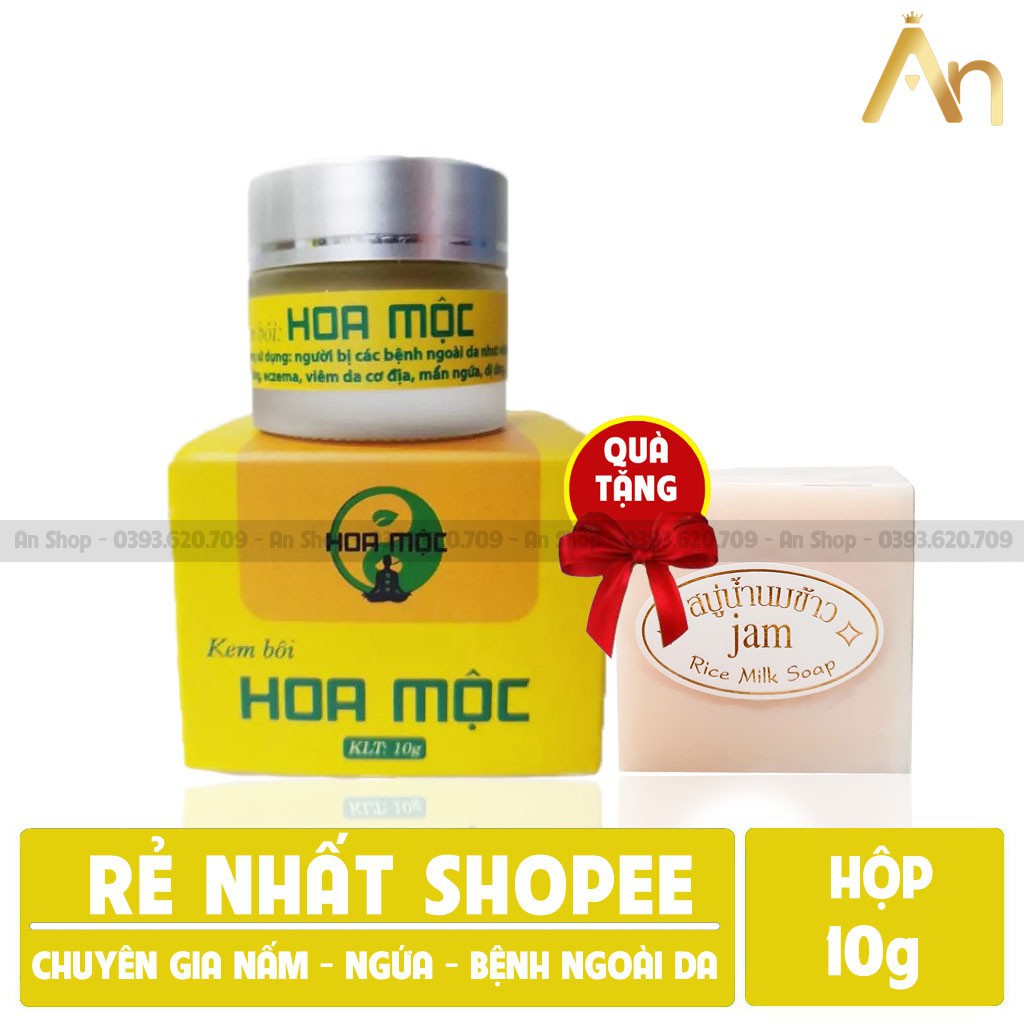 Kem bôi da Hoa mộc