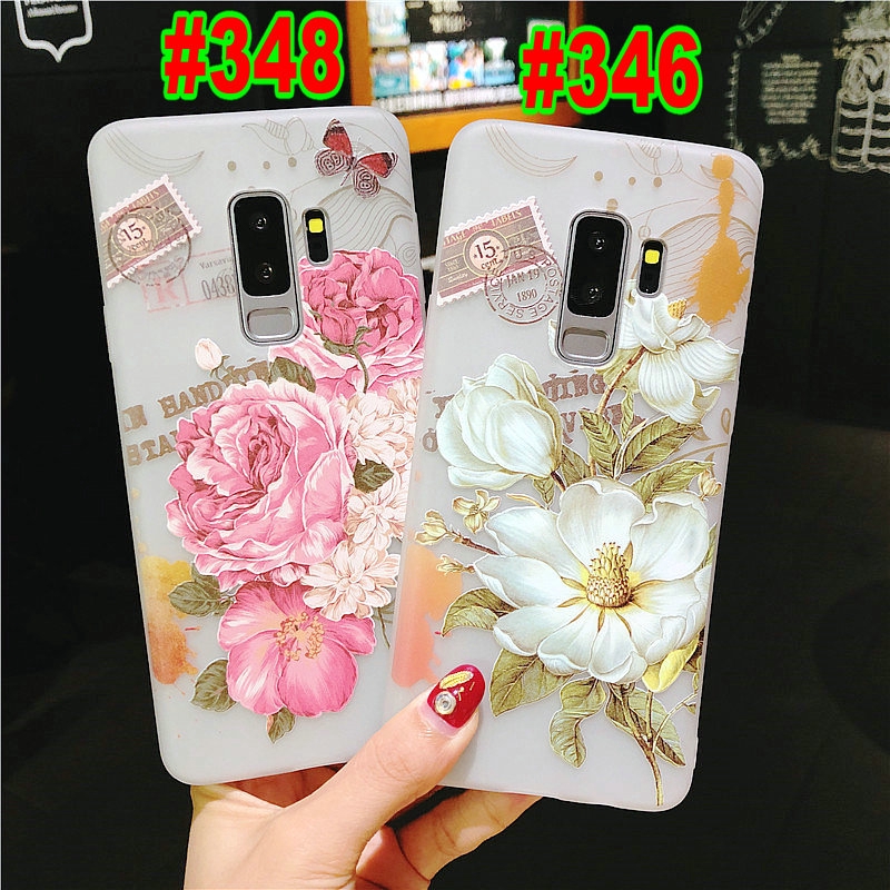 Ốp lưng điện thoại in hoạt hình White Pink Peony Pattern cho Samsung Galaxy A51 A71 A50S A30S A70 A50 A30 A20 A10 M10 A7 2018 Note 10 9 8 S20 Ultra S10 S9 S8 Plus