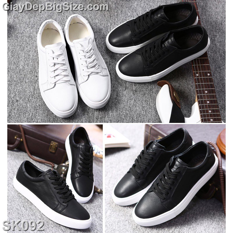 Giày Sneaker, giày thể thao big size cỡ lớn 45 46 47 48 cho nam cao to chân ú bè