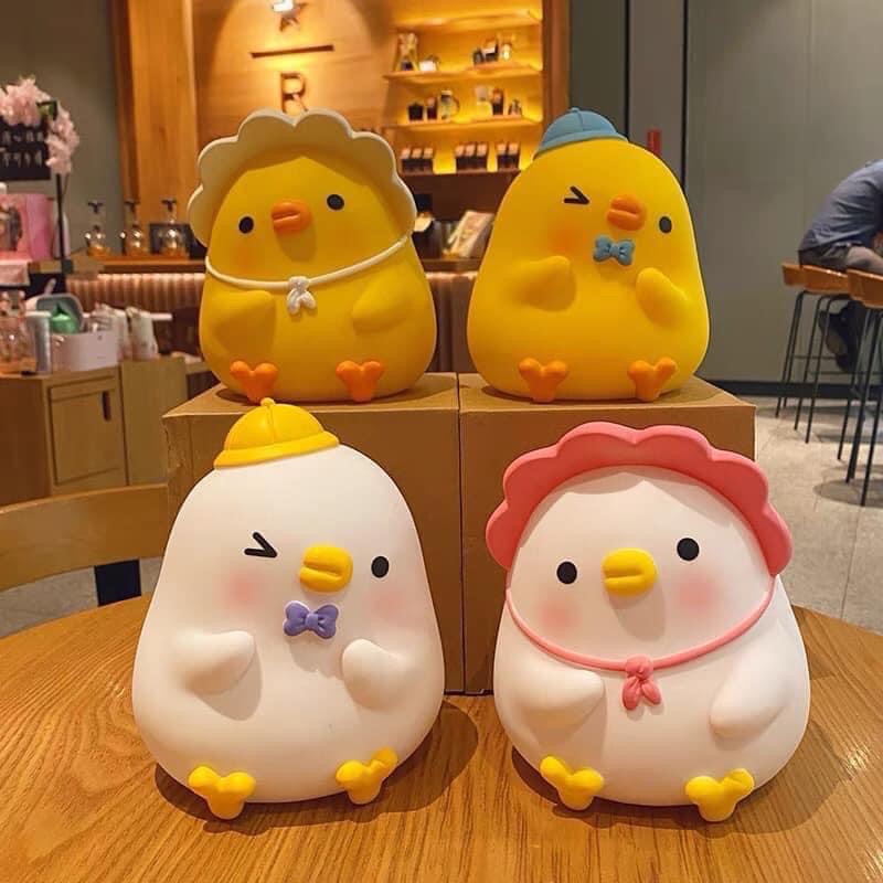 Ống tiết kiệm lợn, gà, siêu cute hot 2023