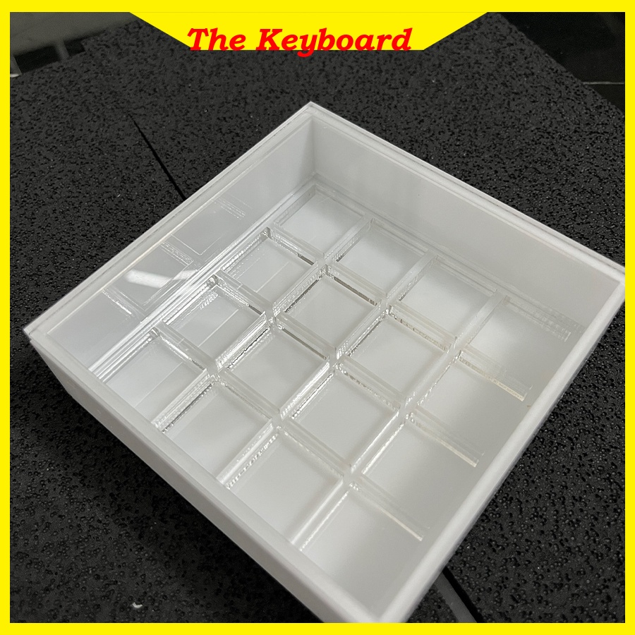 Box Artisan - Hộp đựng keycap Artisan bằng mica có nắp đậy.