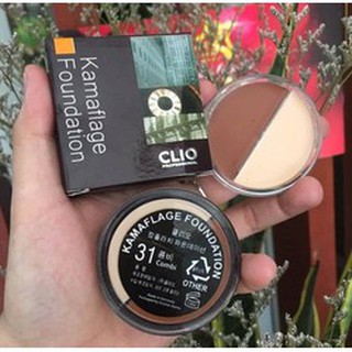 ( CHUẨN AU)Kem nền che khuyết điểm CLIO Kamaflage Foundation