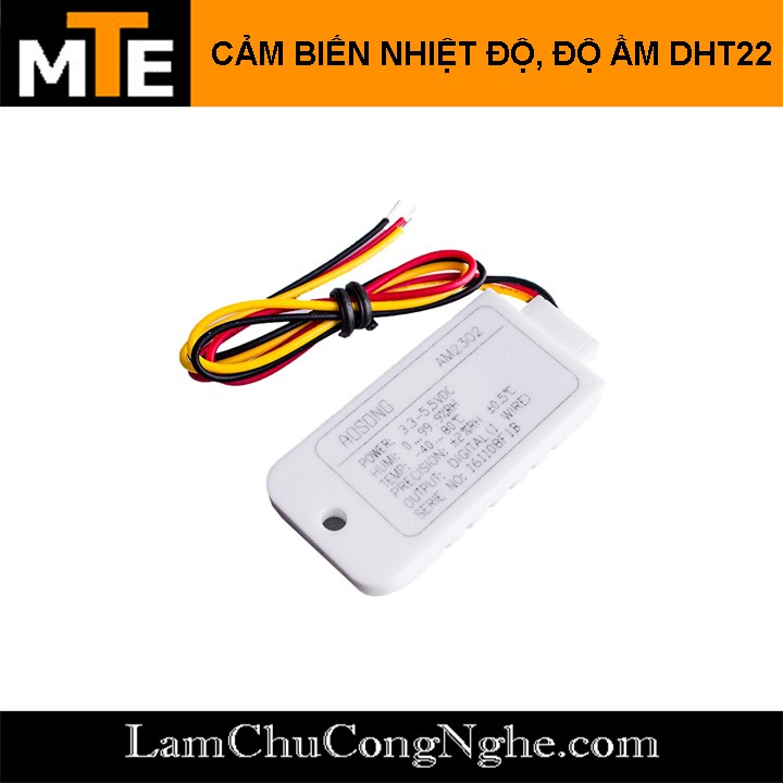 Cảm biến nhiệt độ, độ ẩm AM2302 DHT22