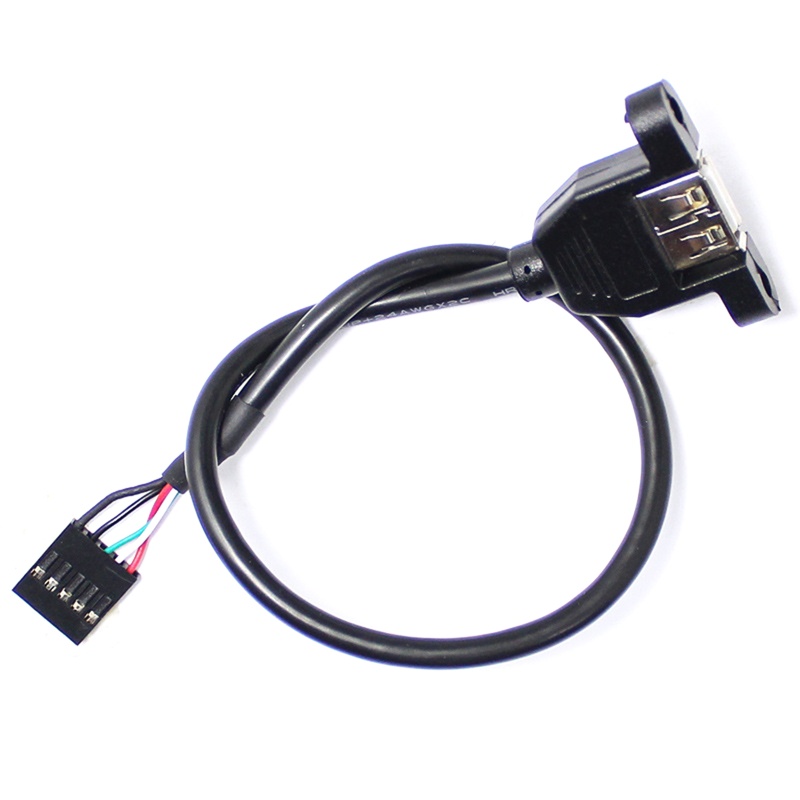Dây Cáp Kết Nối Máy Tính USB Tích Hợp Dupont-5PIn 2.54 5P Sang Cổng USB