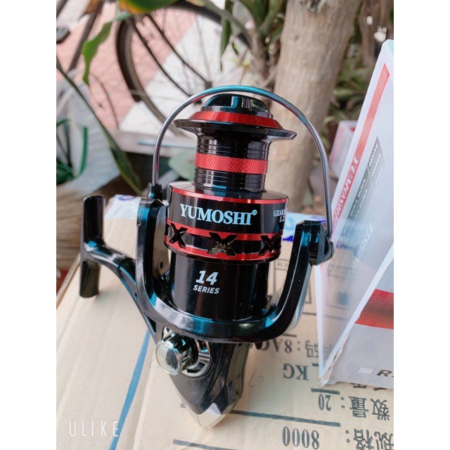 máy câu cá Yumoshi RS 7000 tay quay inox máy quay rất êm y hình giá rẻ giảm giá sele y hình