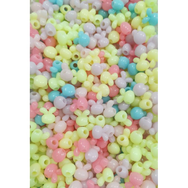 [Mã TOYDEC hoàn 20K xu đơn 50K] Hạt nhựa tai thỏ xỏ dây giầy thể thao