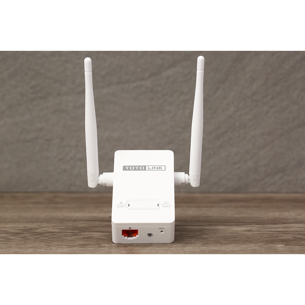 Bộ phát sóng wifi Totolink EX200 có chức năng repeater - có cổng Lan chính hãng BH 24T