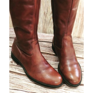 Giày bốt da thật size 39 authentic