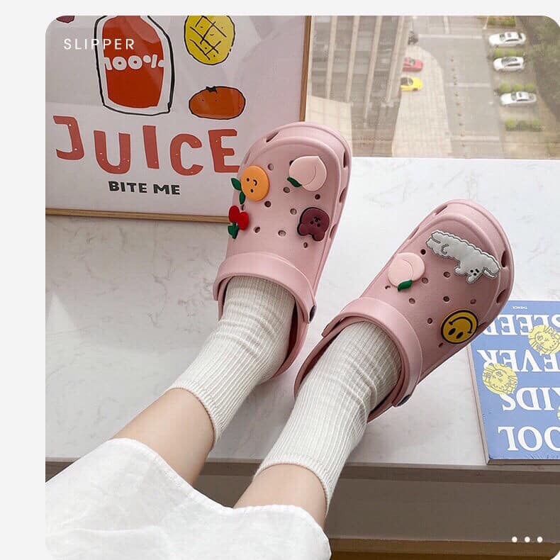 Sale dép Crocs Tặng KÈM STICKER