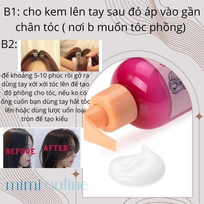 ❤ Kem làm phồng tóc Balea Messy Bun Cream 150ml Đức