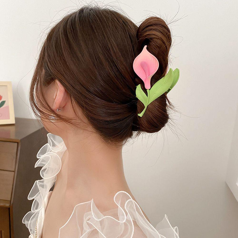 Kẹp Tóc Kim Loại Hình Cá Mập Dễ Thương Cho Nữ