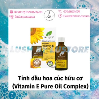Dr.Organic - Tinh dầu hoa cúc hữu cơ Vitamin E Pure Oil Complex 50ml
