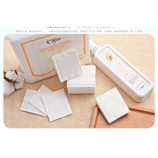 Bông Tẩy Trang [Freeship] Bông Tẩy Trang 3 Lớp Cotton Pads 222 Miếng