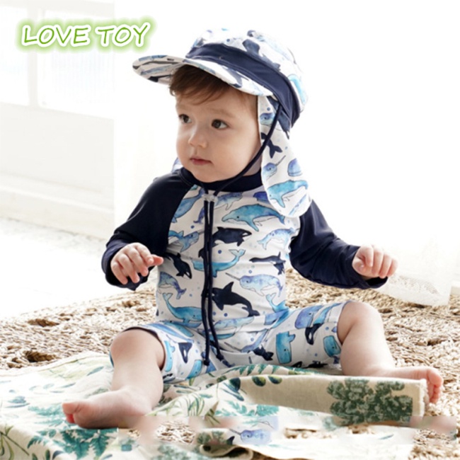 Bộ Đồ Bơi Bikini In Hoạt Hình Dễ Thương Cho Bé 1-4-7 Tuổi