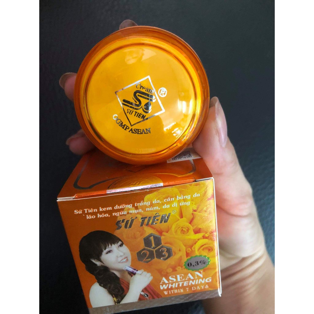 Sứ Tiên cam 3g KEM  DƯỠNG TRẮNG DA MẶT HÀNG VIỆT NAM CHẤT LƯỢNG CAO